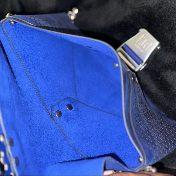 Tartar, Berlin vintage handbag. Royal Blu* - Picture 10 of 15